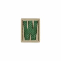 Maxpedition Letter W Patch - Arid