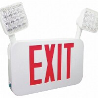 Fulham Firehorse ExtSgn EmLt,Plst,Nic Cad,LED,2.8W FHEC35R