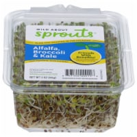 Wild About Sprouts® Alfalfa Broccoli Kale 3 oz Perspective: Main