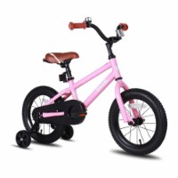 JOYSTAR Totem Kids Bike for Boys & Girls Ages 5-9 with Kickstand, 18 , Pink