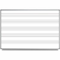Luxor 72 x 48 in. Wall Mount Music Whiteboard