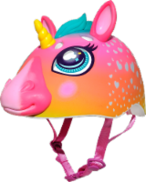 C-Preme Super Rainbow Unicorn Hair Child’s Helmet Perspective: Main