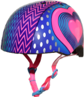 C-Preme Raskullz Heartz LED Light Up Straps Multi-Sport Helmet Perspective: Main