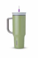 Owala Grey/Navy SmoothSip Thermal Cup, 1 ct - Kroger