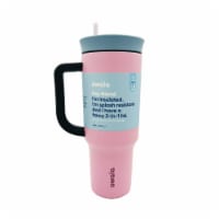 Owala® 40 oz Travel Tumbler SS Pink Skies Perspective: Main