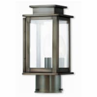 Princeton 20201-29 Vintage Pewter Post Lantern, 10.5 in.
