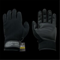 RapDom T13-PL-BLK-03 Neoprene Patrol Glove- Black- Large
