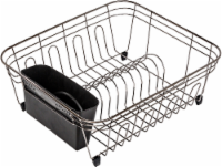 Honey Can Do Dish Drying Rack - Black Chrome