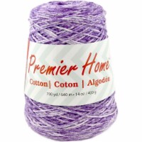Premier Yarns Home Cotton Yarn - Multi Cone-Violet Splash
