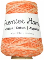 Premier Yarns Home Cotton Yarn - Multi Cone-Tangerine Splash