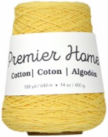 Premier Home Cotton Yarn Cone-Yellow