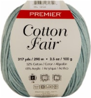 Premier Yarn 61892s Cotton Fair Solid Yarn, Lemon Drops, 3 Pack