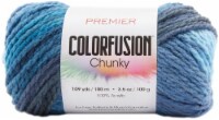 Premier Colorfusion Chunky Yarn-Blue Jeans