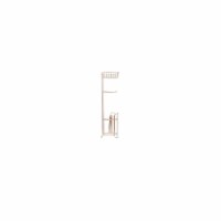 NuSteel STRH-144C Standing Tissue Roll Holder with iPhone Storage - Copper