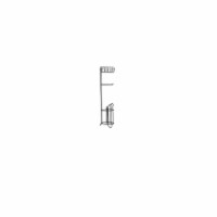 NuSteel STRH-144ORB Standing Tissue Roll Holder with iPhone Storage - Orb
