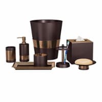 NuSteel  Horizon 3 Tone Copper Waste Basket