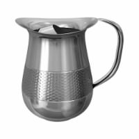 NuSteel TG-WP-1H-IC Hammered Water Pitcher  1.5 ltr.  Polished