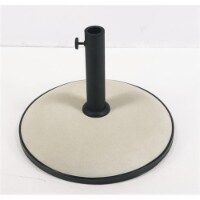 Fiberbuilt Home Cb19-White Concrete Umbrella Base -Cb19 - White