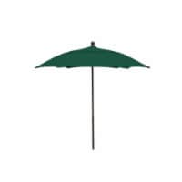 Fiberbuilt Home 7HPUCB-Forest Green 7.5 ft. Hex Patio Umbrella 6 Rib Push Up Champagne Bronze