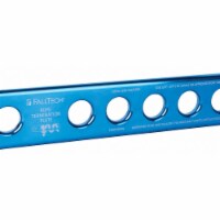 Falltech Rope Termination Plate,10 in H,Blue 8349