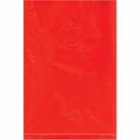 Box Partners PB440R 6 x 9 in. 2 Mil Red Flat Poly Bags - Pack of 1000