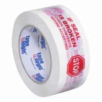 Tape Logic Pre-Printed Carton Sealing Tape  Stop If Seal Is Broken...  2.2 Mil 2 T901P01