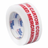 Tape Logic Pre-Printed Carton Sealing Tape  Mixed Merchandise  2.2 Mil 2  x 1 T902P106PK