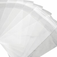 Box Partners Resealable Polypropylene Bags 1.5 Mil 4  x 6  Clear 1000/Case PBR107
