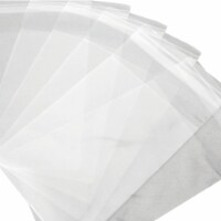 Box Partners Resealable Polypropylene Bags 1.5 Mil 5  x 7  Clear 1000/Case PBR112