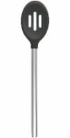 Tovolo Silicone Slotted Spoon - Charcoal Perspective: Main