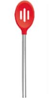 Tovolo Silicone Slotted Spoon - Candy Apple Perspective: Main