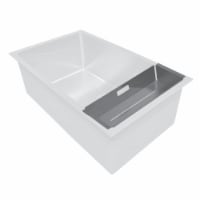 Whitehaus Collection WHNPLCOL-GM Noah Plus Stainless Steel Colander - Gunmetal