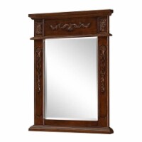 Elegant Lighting Danville 22  Vanity Mirror in Brown