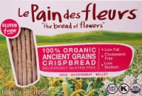 Le Pain des fleurs  Organic Crispbread Gluten Free   Ancient Grains