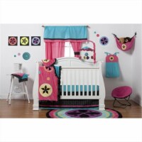 One Grace Place 10-24011 Magical Michayla Crib Bed Skirt