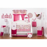One Grace Place 10-27112 Sophia Lolita Infant Accessory 6 Piece Crib Bedding Set
