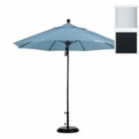 Venture 9' White Market Umbrella in Black - California Umbrella