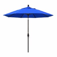 California Umbrella 9' Patio Umbrella in Pacific Blue