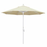 California Umbrella 9' Patio Umbrella in Canvas