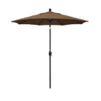 California Umbrella 7.5' Patio Umbrella in Teak