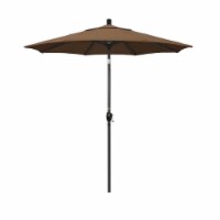 California Umbrella 7.5' Patio Umbrella in Teak