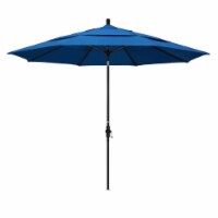 California Umbrella 11' Patio Umbrella in Pacific Blue