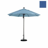 California Umbrella ALTO908117-F26 9 ft. Fiberglass Market Umbrella Pulley Open Bronze-Olefin