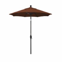 California Umbrella 7.5' Patio Umbrella in Terracotta