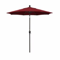 7.5' Patio Umbrella in Red - California Umbrella