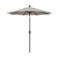 California Umbrella 7.5' Patio Umbrella in Woven Granite