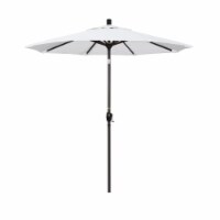 California Umbrella GSPT758117-SA04 7.5 ft. Fiberglass Market Umbrella Push Tilt Bronze-Pacif