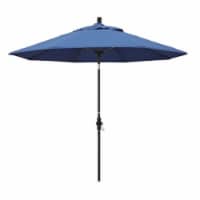 California Umbrella 9' Patio Umbrella in Forest Blue