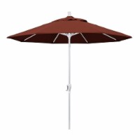 California Umbrella 9' Patio Umbrella in Henna