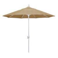 California Umbrella 9' Patio Umbrella in Linen Sesame